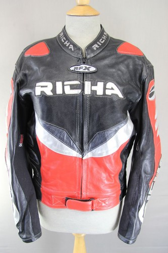 Richa black red silver - richa, black,