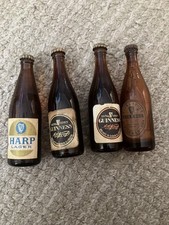 Guinness And Harp Miniature Beer Bottles