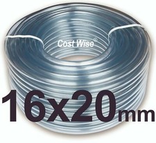 16mm/20mm PVC TUBE CLEAR
