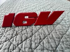 VW Golf MK GTI 16V Front Badge Grill Emblem  3D printed