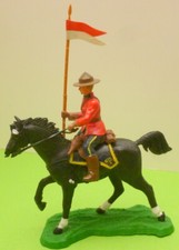 Britains Swoppet Royal Canadian Mounted Police Trooper -1/32nd 54mm plastic