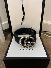 gucci pearl belt size 75 (uk