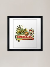 Retro diner sign - retro,