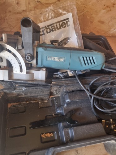 Biscuit jointer 100mm erbauer - biscuit,