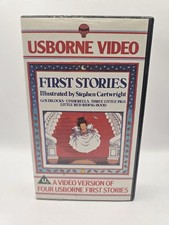 Usborne Video Six First Stories Illustrated by Stephen Cartwright VHS Video Tape