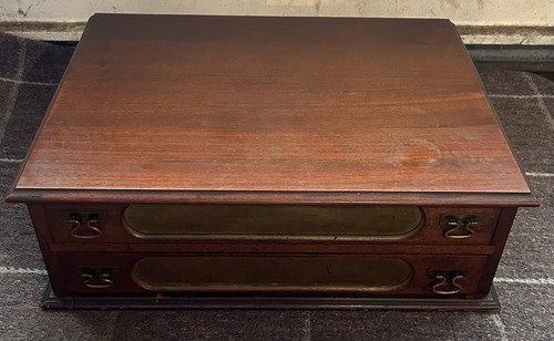 Antique spool cabinet - antique, drawer