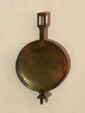 Vintage Mantle Clock Pendulum Weight 48mm Diameter 8cm Long 89g