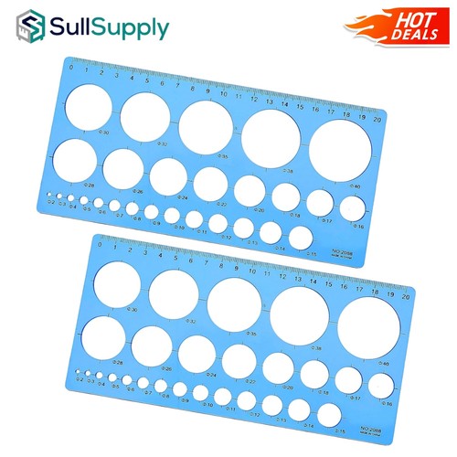 Pcs circle templates - 2,