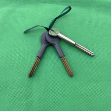 Two Chubb Keys and On Era Vintage Lock