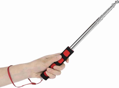 Extendable flagpole stainless - extendable,