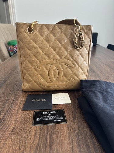 Chanel pst beige caviar - chanel,