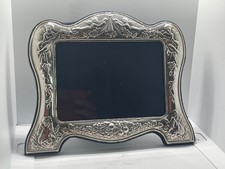 Photo frame Solid Silver Cherubs Angels Antique Style Sheffield 1996. #6