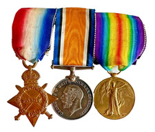 WW1 BRITISH MEDAL TRIO PERIOD