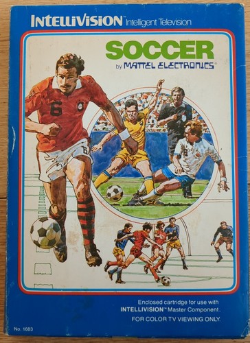 Intellivision original soccer - original,