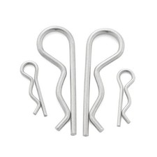 R Clips Stainless Steel 304 A2 Retaining Pins 1mm - 6mm Split Pins Clevis Pins