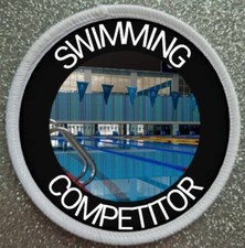 3" Swimming Competitor
