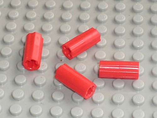 Lego technic red axle joiner - lego,