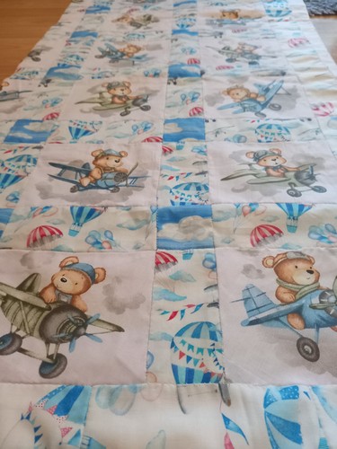 Handmade patchwork blanket - handmade,