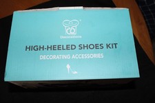  High Heel Shoe Kit USED with cutters 2 size ramps cake decorating sugarcraft