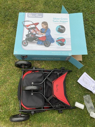 Silver cross twin jogger toy - cross,