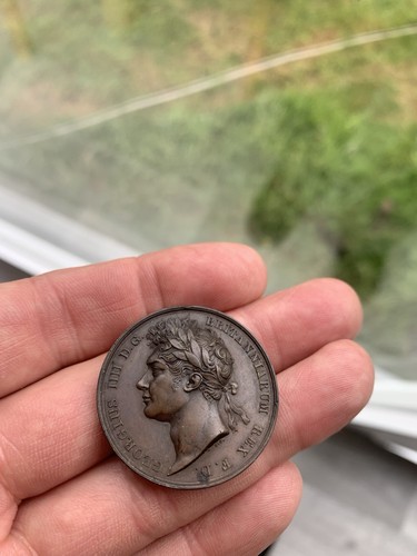 George 1821 bronze - george,