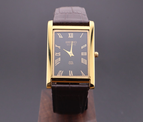 Vintage seiko slim - vintage, black