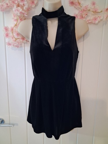 Topshop petite black - petite, velvet