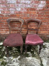 Victorian mahogany balloon