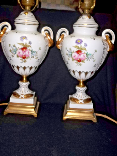 Pair sevres old paris - sevres,