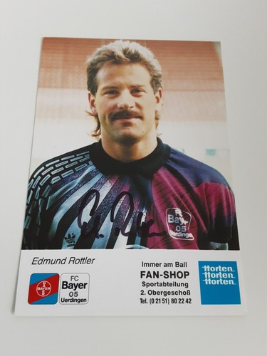 Signed postcard edmund rottler - signed,