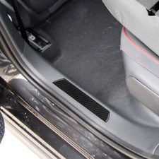 4x Glossy Carbon Fiber Car