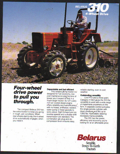 Belarus 310 36hp - "310",