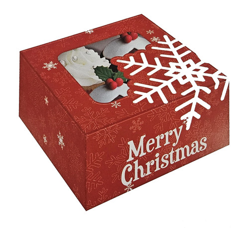 Holiday cupcake cookie - box,