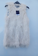 Topshop Faux Mongolian Wool /