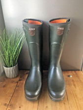 AIGLE OUTLAST PARCOURS 2 WELLIES WELLINGTON BOOTS NEOPRENE LINED FISHING THERMAL