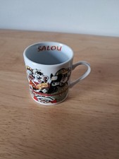 1x Small Espresso Barcelona Cow Mug, Salou, Boat Attire, Coffee