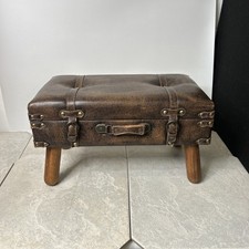 Small Brown Faux Leather