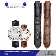 Convex Genuine Leather Watch