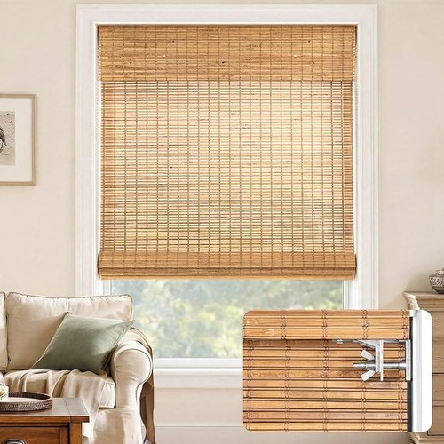 Drill cordless bamboo roman - no-drill,