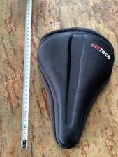Bike Seat Gel Tech Cushion Cover for Comfort Easy to Install