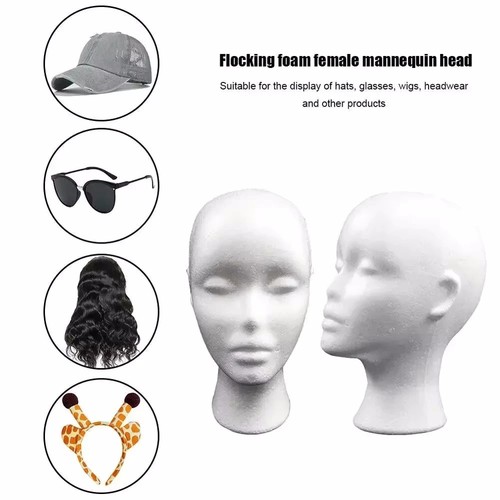 Polystyrene foam head dummy - foam,