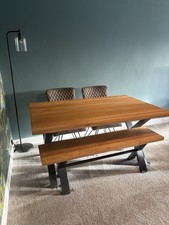 Fusion Dining Table with Bench
