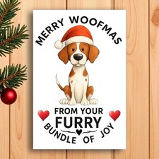Merry Woofmas Dog Christmas
