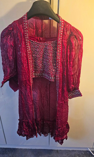Women red embroidered - women’s,