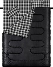Double Sleeping Bag with 2