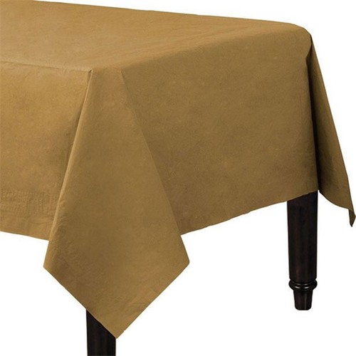 Gold paper table - table, covers