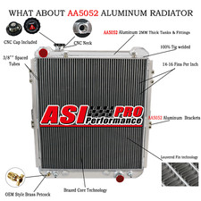 3 Row Aluminium Radiator Fit