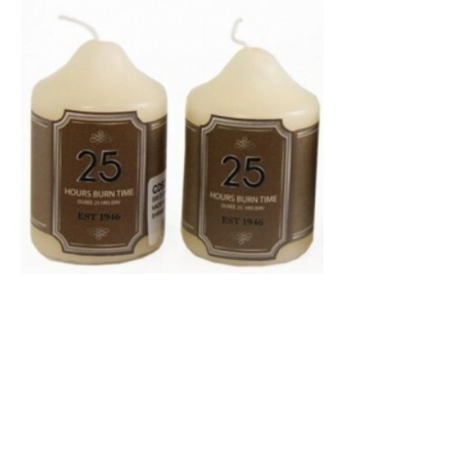 Unscented thick round white - 2,