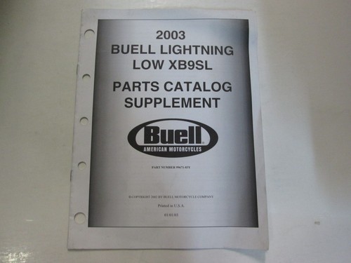 2003 buell lightning - 2003,