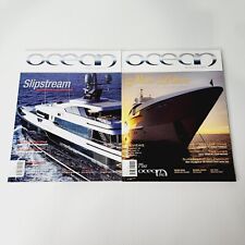 Ocean Magazine Bundle Lot x2 Luxury Motor Super Yachts Sailing Issue 28, 27